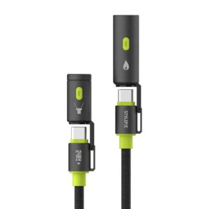 Pro！240W fast charging data cable for camping ｜Arc ignition ｜ three-level lighting