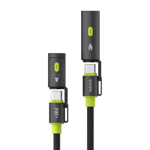 Pro！240W fast charging data cable for camping ｜Arc ignition ｜ three-level lighting