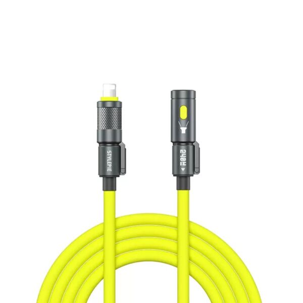 Three-in-one charging cable for camping | lighting | data transmission | fast charging