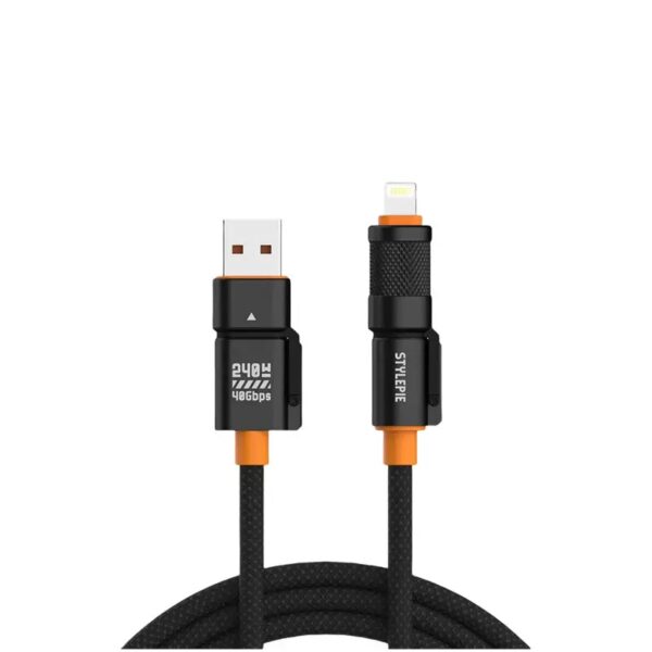 240W+USB4.0 4-in-1 fast charging cable