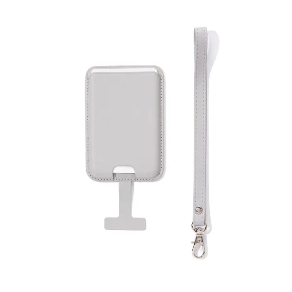 T-shaped magnetic card holder
