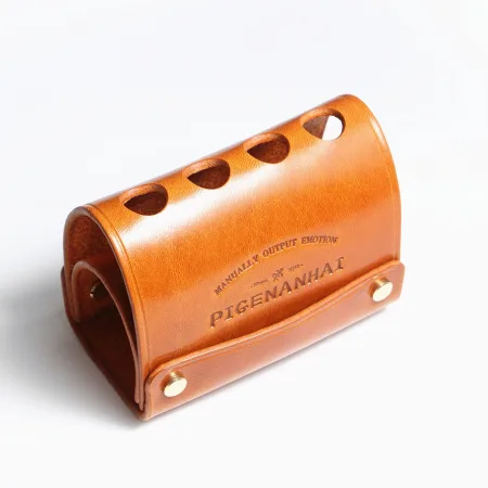Handmade pen holder